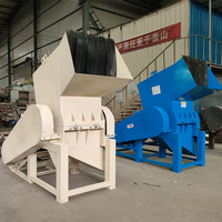Broyeur de plastique robuste pour déchets PP PE PET, déchiqueteuse de bouteilles, équipement de granulation et de recyclage de déchets plastiques