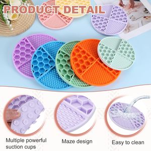 Bol à nourriture pour chien en silicone portable, conçu sur mesure, compatible lave-vaisselle, écologique, à alimentation lente, pour chiens de petite et moyenne taille - Product Image 3