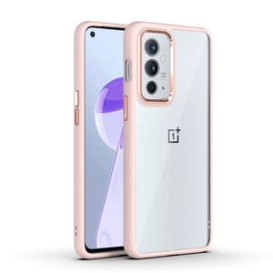 Étui de téléphone hybride transparent en TPU, acrylique et PC avec électrodéposition pour OnePlus 9RT 5G <span class=keywords><strong>Nord</strong></span> Ce 2 Lite 10R 9R 8T 10 Pro - Product Image 4