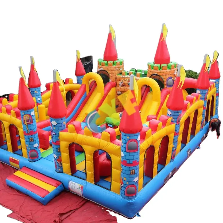 2022 popular design inflatable playground and inflatable kids playground