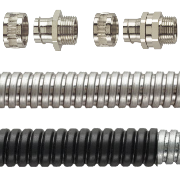 1/2 3/4 1 Inch Stainless Steel 304 High Flexibility IP40 CE Certified Flexible Electrical Conduit