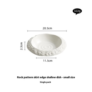 <span class=keywords><strong>Vaisselle</strong></span> créative en gros <span class=keywords><strong>pour</strong></span> hôtels et restaurants, assiettes creuses en céramique blanche <span class=keywords><strong>haut</strong></span> <span class=keywords><strong>de</strong></span> <span class=keywords><strong>gamme</strong></span> personnalisées <span class=keywords><strong>pour</strong></span> les fêtes - Product Image 6
