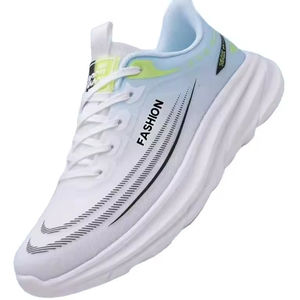 Nouvelles chaussures fermées respirantes en maille à lacets antidérapantes pour hommes, version coréenne, polyvalentes, à semelle épaisse, sportives, rétro, légères - Product Image 5