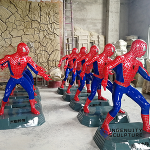 Action Figure personalizzate a grandezza naturale del prodotto Action Figure del film artificiale modello di statua di <span class=keywords><strong>Spiderman</strong></span> - Product Image 2