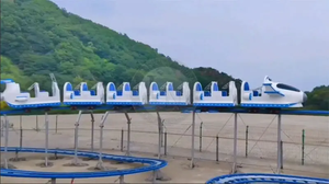 Le parc d'attractions Funfair Attraction Rides Small Track Train Mini Roller Coaster for Kids - Product Image 6