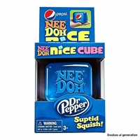 Nouveau produit transfrontalier : Jouet anti-stress souple en forme de bloc de glace de cola rouge à la maltose, décompression quatre-en-un, en vinyle, emballé en boîte