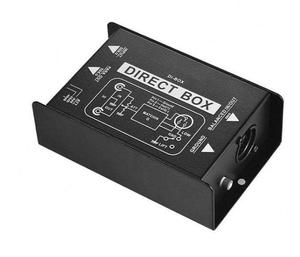 XTUGA DI2 Professional 2-Channel Metal DI Box <span class=keywords><strong>Audio</strong></span> <span class=keywords><strong>Converter</strong></span> Active Direct Box Low Noise pour Guitar Bass Show <span class=keywords><strong>Studio</strong></span> - Product Image 6
