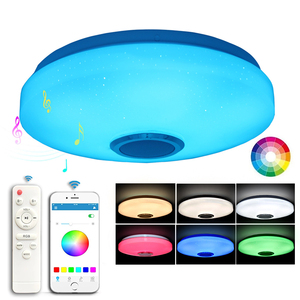 110V 220V 30Cm Rgb App Telefoon Afstandsbediening Moderne <span class=keywords><strong>Led</strong></span> Smart Dimbare Muziek Plafondlamp Voor Thuis decoratie - Product Image 1