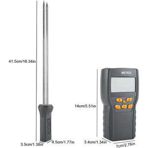 MD7822 Digitales Handkorn-Feuchtigkeit messgerät für Trocken früchte Feuchtigkeit analysator Preis - Product Image 4