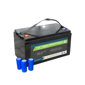 12V lifepo4 batterie Ersetzen blei säure batterie lifepo4 12V 100Ah RV Solar UPS Energie Lagerung Hause batterie