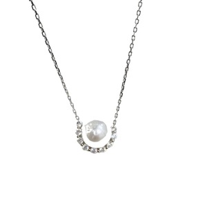 Collier de perles d'eau douce naturelles Zhuji 8-9 mm pour femmes, style classique en forme de croissant d'aurora, perles d'eau douce magnifiques et impeccables - Product Image 5