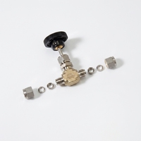 Válvula de Aguja Manual FD-LOK Parker, 10000 PSI, Estructura de Cierre, Acero Inoxidable 316/304, Alta Temperatura, Duradera, Resistente a la Corrosión