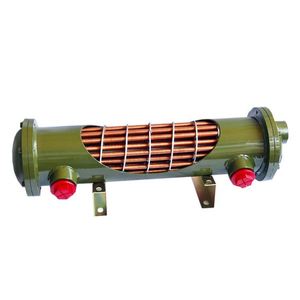 Enfriador de Aceite Industrial Eficiente, Intercambiador de Calor Tubular de Acero al Carbono con Tubo de Cobre y Enfriador de Agua de Carcasa y Tubos - Product Image 2