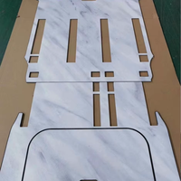 Plancher en marbre personnalisé pour Mercedes W447 Mertris Vito Sprinter Alphard Vellfire Luxury Van Floor