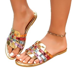 Sandalias Planas de Plataforma con Punta Alta, Ligeras, de Malla, Antideslizantes, Diseño Moderno, Verano, Sexy, Alta Calidad, Zapatos de Mujer - Product Image 5