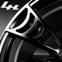 Jante en alliage forgé monobloc 17-24 pouces, noir brillant, motif toile d'araignée, multi-rayons creux, personnalisée, 5x112PCD, compatible BMW Audi Mercedes