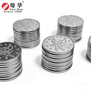 Jetons de <span class=keywords><strong>jeu</strong></span> en alliage personnalisés par une usine professionnelle, jetons métalliques de marque pour les centres de divertissement et les exploitants de machines d'arcade - Product Image 3