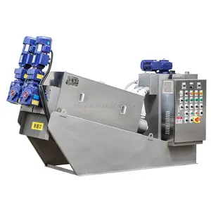 Sludge dewatering machine sludge belt press filter press price