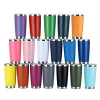 Glazen mok, thermosbeker, glazen fles, roestvrijstalen beker, drinkbeker, gepersonaliseerde thermosfles, geïsoleerde tumbler, schattige mokken