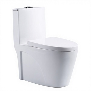 Inodoro de Cerámica con Descarga Lenta y Silenciosa para Dormitorio, Baño Adjunto, WC - Product Image 1