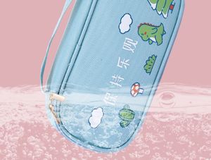 La nueva bolsa de lápices portátil de gran capacidad, bolsa de lápices de dibujo, línea linda de dibujos animados de niños y niñas, estuche de lápices de escuela primaria - Product Image 6