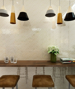 <span class=keywords><strong>Serie</strong></span> Lantern, Azulejos de Pared de Cerámica Esmaltada Brillante de 125x150 mm, Azulejos Decorativos para Baño y Cocina, 44 Piezas, 8.2 kg - Product Image 4