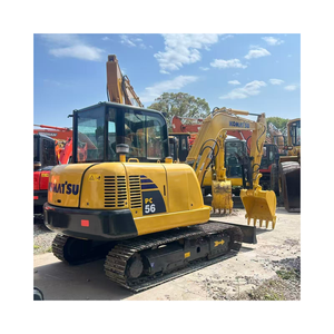 Original Japan Used Komatsu Crawler Excavator Komatsu PC56-8 <b>Construction</b> <b>Machinery</b> for Sale - Product Image 1