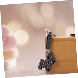 Portachiavi con Ciondolo a Forma di Bulldog con Strass, Portachiavi Auto di Alta Qualità, Nuovo Arrivo, Portachiavi <span class=keywords><strong>in</strong></span> Cristallo, <span class=keywords><strong>Regalo</strong></span> alla Moda - Product Image 6
