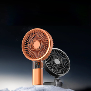 6 Pulgadas 180 °   Ventilador <span class=keywords><strong>de</strong></span> Mano Plegable y Portátil <span class=keywords><strong>de</strong></span> 4000 mAh, 100 Velocidades, Silencioso, con Flujo <span class=keywords><strong>de</strong></span> Aire Potente, para Escritorio - Product Image 2