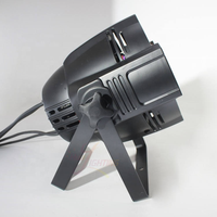 Paquete de 8 Luces LED Par COB de 200W, Cuatro Ojos, Blanco Cálido, con Control DMX512, Clasificación IP33, Carcasa de Aluminio Fundido, para DJ