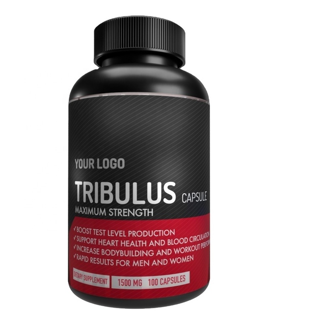 Private Label Tribulus Terrestris Extract Capsules Dietary Supplement Adult Use Liver Health Support