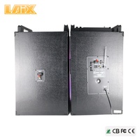 Yilaix SS-8-haut-parleur professionnel pour scène, avec lumière Disco, système PA, karaoké 10 12 pouces, basses, pour fête, multimédia