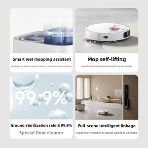 Cross- Border 3 in 1 Sweeping Robot Rechargeable Vacuum <b>Mop</b> Robot Sweeping Machine Compact <b>Cleaning</b> Machine for Home <b>Cleaning</b> - Product Image 4