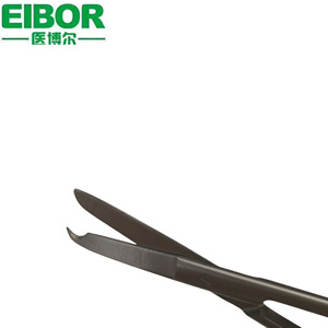 Ciseaux à suture en forme de croissant pour animaux de compagnie (9cm, 11cm, 14cm, 16cm) pour le retrait des sutures, les pansements et les soins infirmiers. - Product Image 4