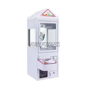 Máquina de guindaste de garra pequena operada por moeda, máquina de presente para brinquedos de arcade de diversões de fábrica por atacado