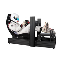 Support de volant de jeu ARTcockpit F1 Racing Simulator en profilé aluminium avec Direct Drive