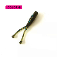 Leurre Souple Artificiel ABS Mini Grenouille 0.4g 4cm pour la Pêche en Surface (Zander, Saumon, Poisson-Chat, Truite, Bar) – Lumineux pour Rivière