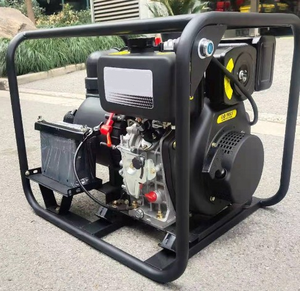 Pompe chimique centrifuge auto-amorçante portable de 3 pouces (80 mm) pour traitement de l'eau de mer, 25 m de hauteur de refoulement, 4 kW, 5 CV, KKD80CP-25 - Product Image 1