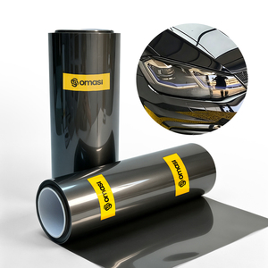 Película de Tinte para Faros de Coche a Precio Económico, 7.5mil, Estilo Personalizado, TPH Marrón, Envoltura Protectora para Luces Traseras de Automóviles - Product Image 2