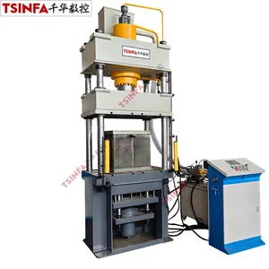 Hydraulic press 200T 315 ton aluminum cooking pot making double action Deep drawing machine CNC automatic aluminium extrusion