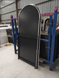 <span class=keywords><strong>Miroir</strong></span> de luxe sur pied en verre design moderne style arqué esthétique pour la décoration de la chambre vente en gros usine directe - Product Image 5