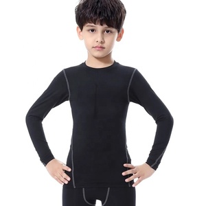 Tùy Chỉnh Cậu Bé Của Nén Áo Sơ Mi Dài Tay Áo Áo Thun Tập Thể Dục Tops Rashguard Tập Thể Dục Trẻ Em Thể Thao T Áo Sơ Mi Trẻ Em Phòng Tập Thể Dục Áo Sơ Mi Train - Product Image 5