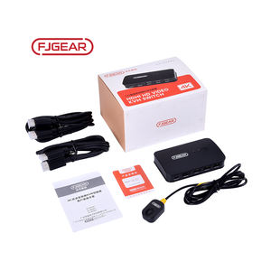 Fjgear-Interruptor de 4 puertos, manual, lack DMI Witch mi DMI IDEO DM VM d + USB + USdddI OUdmi 2 2 2/4 Pkvkvkvkvm - Product Image 3