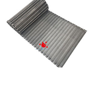 ステンレス鋼ワイヤーフラッシュグリッドコンベヤーベルトマシン織り技術プラスチックフラッシュグリッド溶接鋼ワイヤーメッシュ - Product Image 6