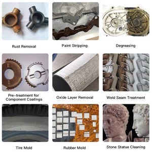 آلة تنظيف بالليزر النبضي الصناعي 100 واط 200 واط لإزالة الصدأ من المعادن والزيوت، جهاز تنظيف بالليزر محمول على الظهر لإزالة الطلاء عن الخشب - Product Image 5