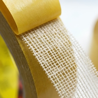 Ruban adhésif double face en tissu maillé robuste de 20 mm, ruban adhésif de qualité industrielle renforcé de fibres à haute adhérence pour tapis et moquettes