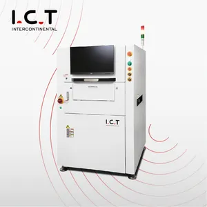 Servicio de ultramar de alta calidad JUTZE SMT Inspección de pasta de soldadura ICT SMD 3D Máquina SPI en línea para PCB