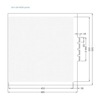 Système de mesure de la pression plantaire distribuée Footscan 0.5M & Résolution de pression à 4096 niveaux & Solutions techniques complètes