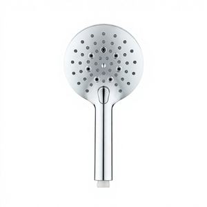 Pommeau de Douche Moderne de Luxe à 3 Fonctions en Plastique ABS Chromé avec Sortie d'Eau Unique pour Salle de Bain d'Appartement - Product Image 4