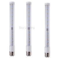 Nouveau produit Ampoule LED longue en forme de maïs blanc chaud AC85-265V 12W E27 pour éclairage de jardin, mur, sol